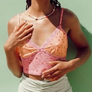 Princess Polly Olympia Tank Top Pink Multi